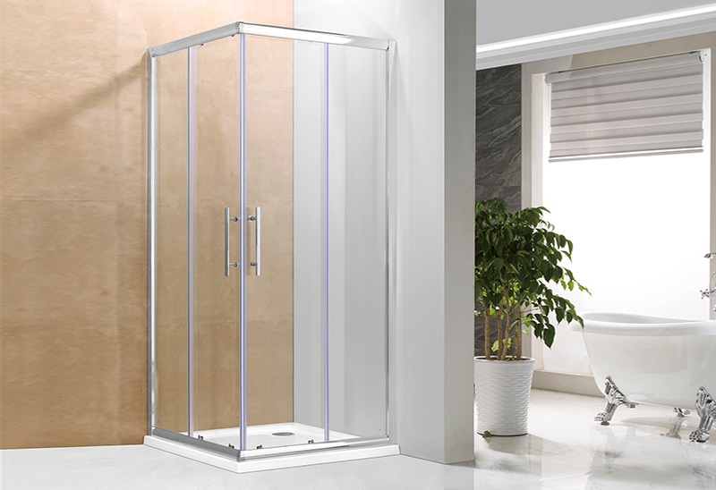 1721 Square Sliding Shower Enclosure